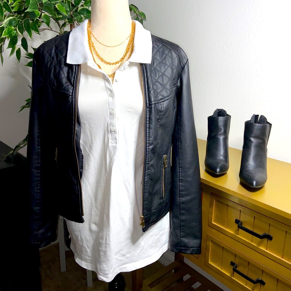 White Collared Shirt